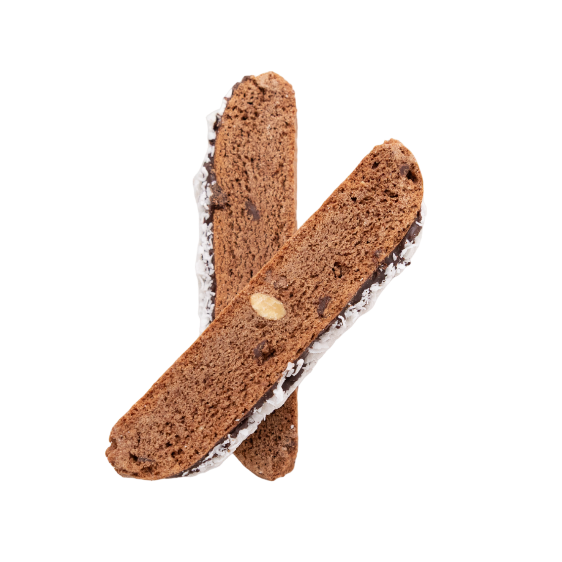 Coconut Almond Chocolate Biscotti